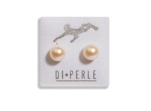 0305394691682 - Paar Ohrstecker DI PERLE Damen Perlenschmuck 585 Gelbgold Süsswasser Perlen Ohrstecker Ohrringe Gr Damen weiß Damen Ohrstecker Perlenschmuck