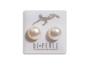 0305394691767 - Paar Ohrstecker DI PERLE Damen Perlenschmuck 585 Gelbgold Süsswasser Perlen Ohrstecker Ohrringe Gr Damen weiß Damen Ohrstecker Perlenschmuck