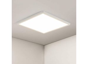 0576955695320 - Ultradünne quadratische led Deckenleuchte 36W - 30CM IP44 Modernes Neutralweißes Licht 5000K 3240LM Ideal für Badezimmer Wohnzimmer Schlafzimmer