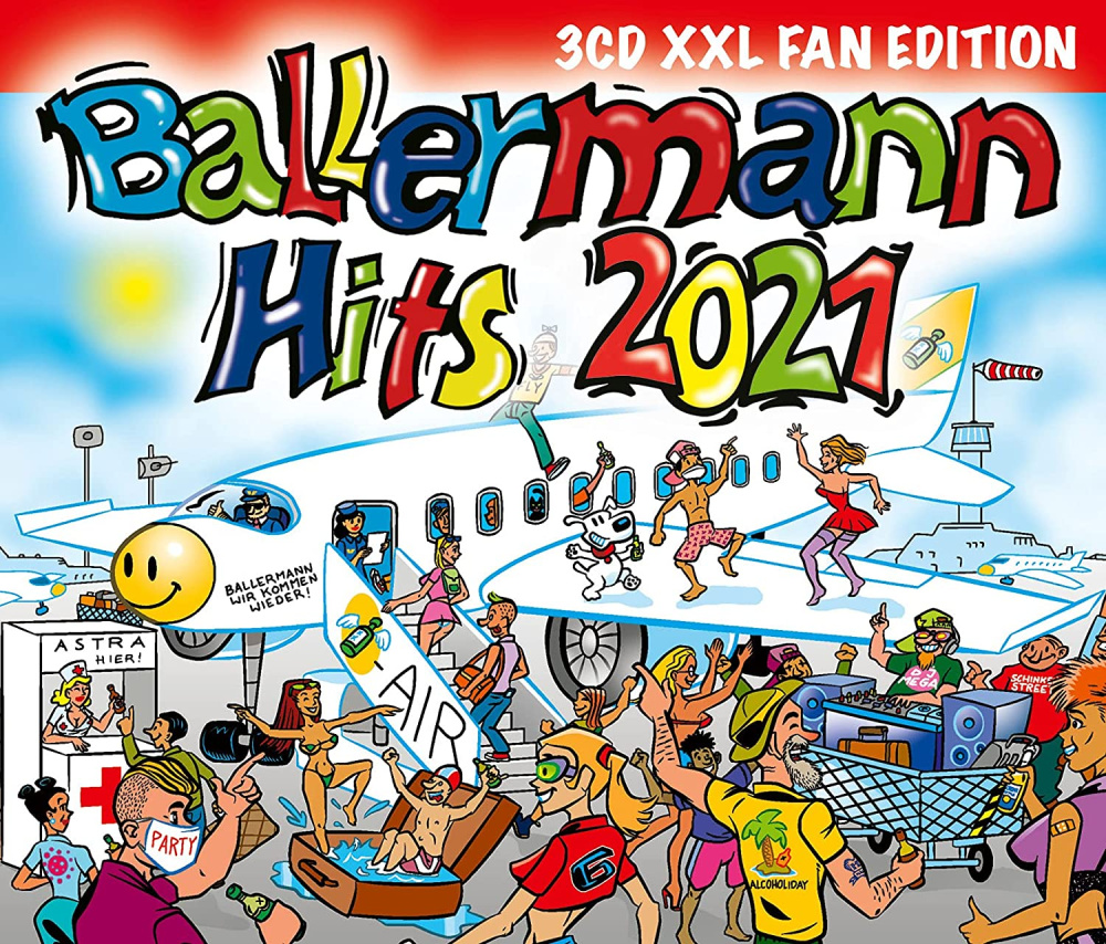 0600753945834 - Ballermann Hits 2021 (XXL Fan Edition 3 CDs) - Various (CD)