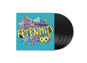 0600753983867 - Fetenhits - The Real 90s (4 LPs) (Vinyl) - Various (LP)