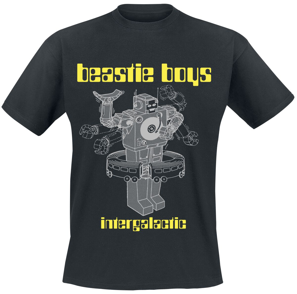 0602435740072 - Beastie Boys Intergalactic T-Shirt schwarz in L 0602435740072 - Beastie Boys Intergalactic T-Shirt schwarz in L