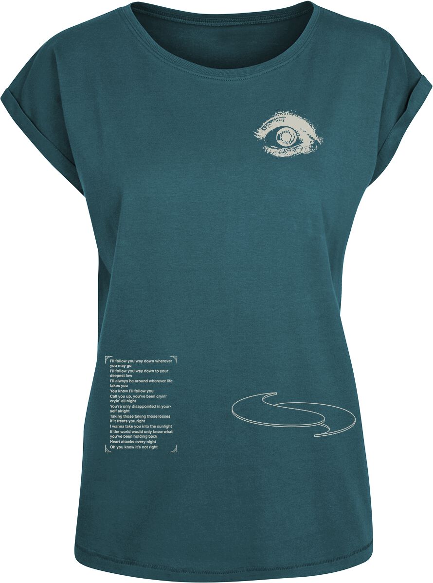 0602445569854 - Follow You T-Shirt türkis in S