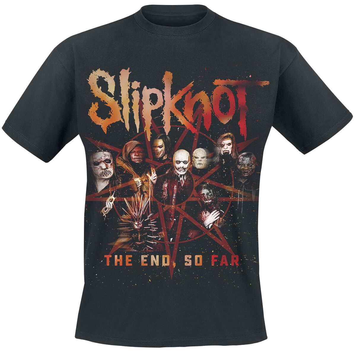 0602448326225 - The End So Far Group Star T-Shirt schwarz in L