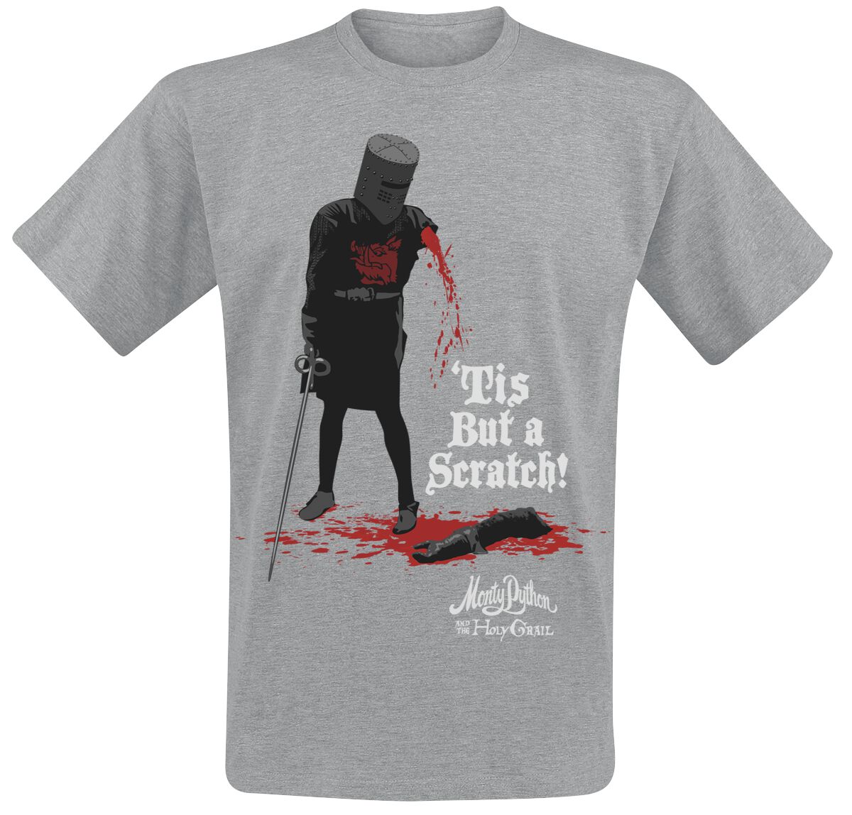 0602455211279 - Tis But A Scratch T-Shirt grau in 3XL
