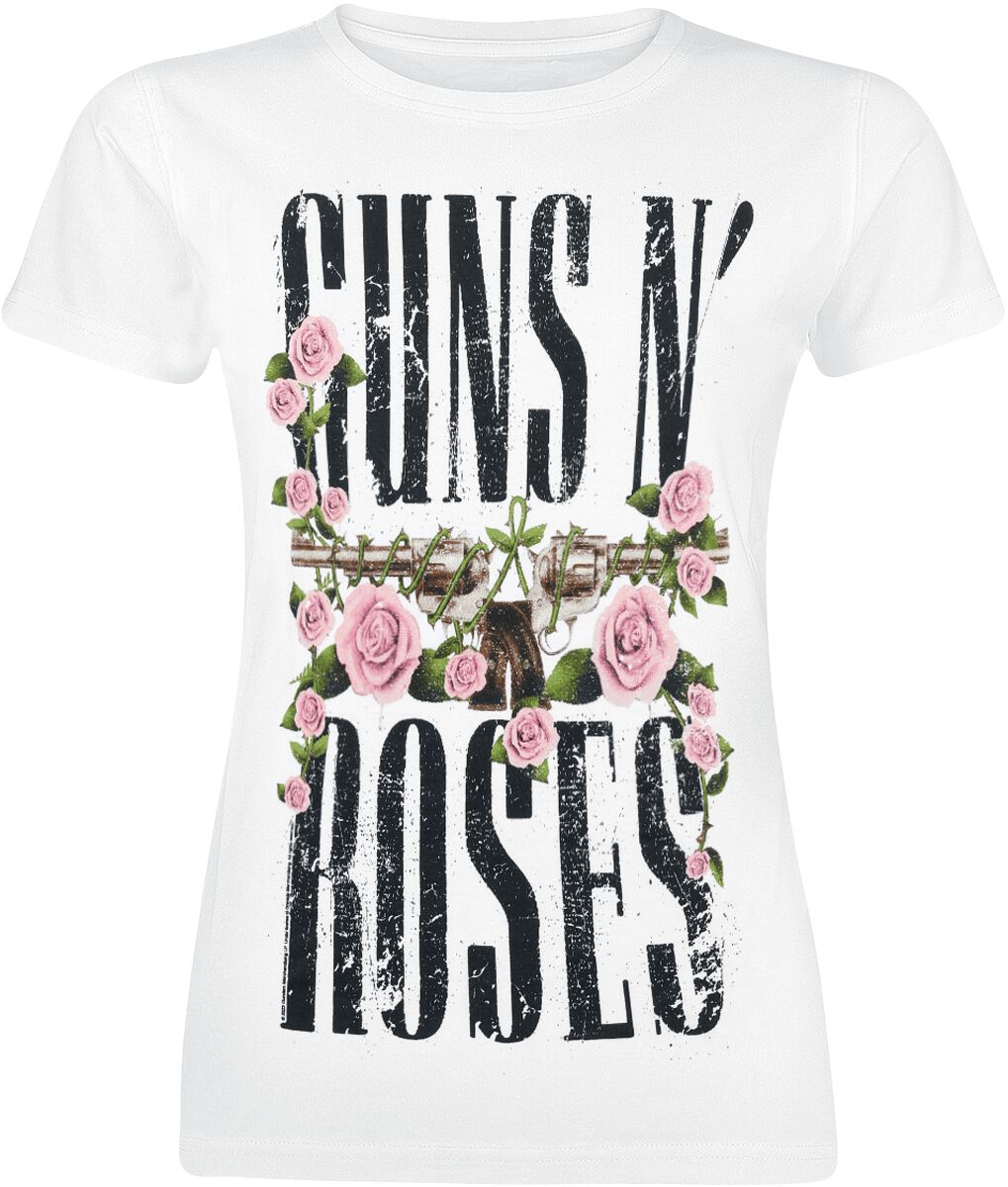 0602455922694 - Guns N Roses Big Guns T-Shirt weiß in S