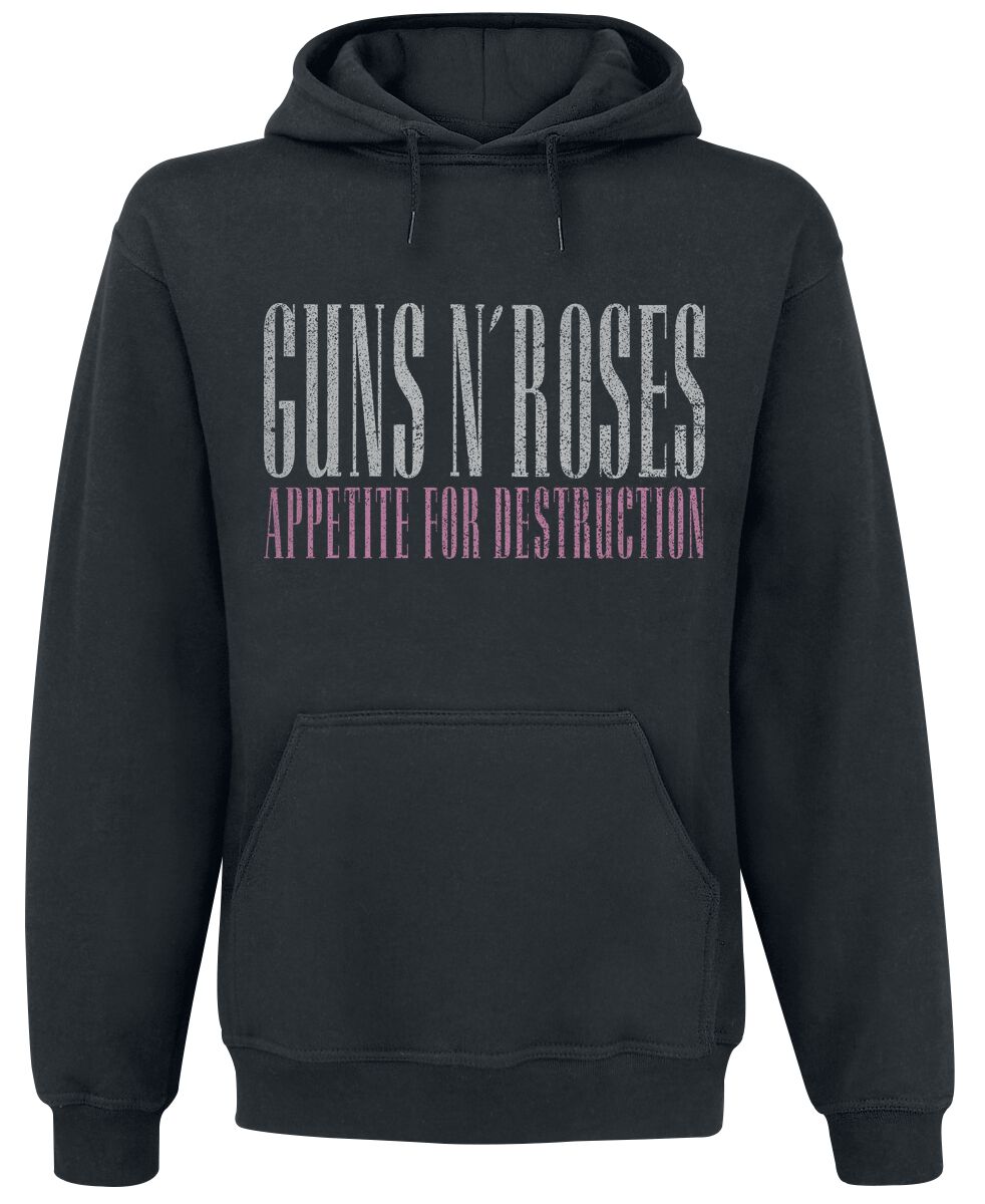 0602458510843 - Guns N Roses Appetite Skull Kapuzenpullover schwarz in M