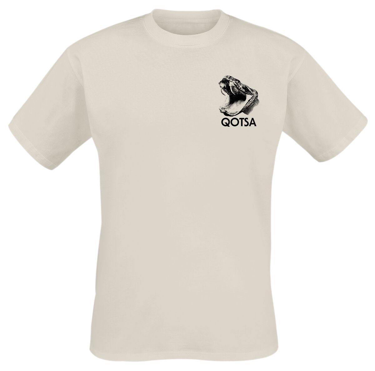 0602465044164 - In Times New Roman - Snake Candle T-Shirt natur in XL 0602465044164 - In Times New Roman - Snake Candle T-Shirt natur in XL