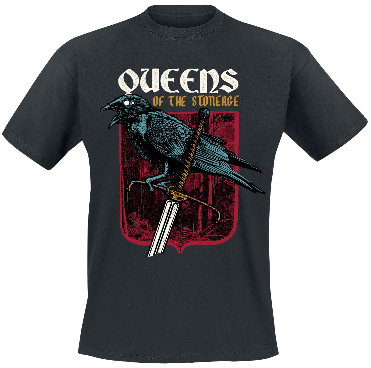 0602465773439 - Sword Crow T-Shirt schwarz in S