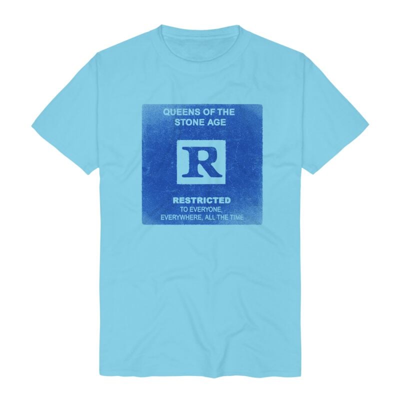 0602465773569 - Rated R T-Shirt blau in S