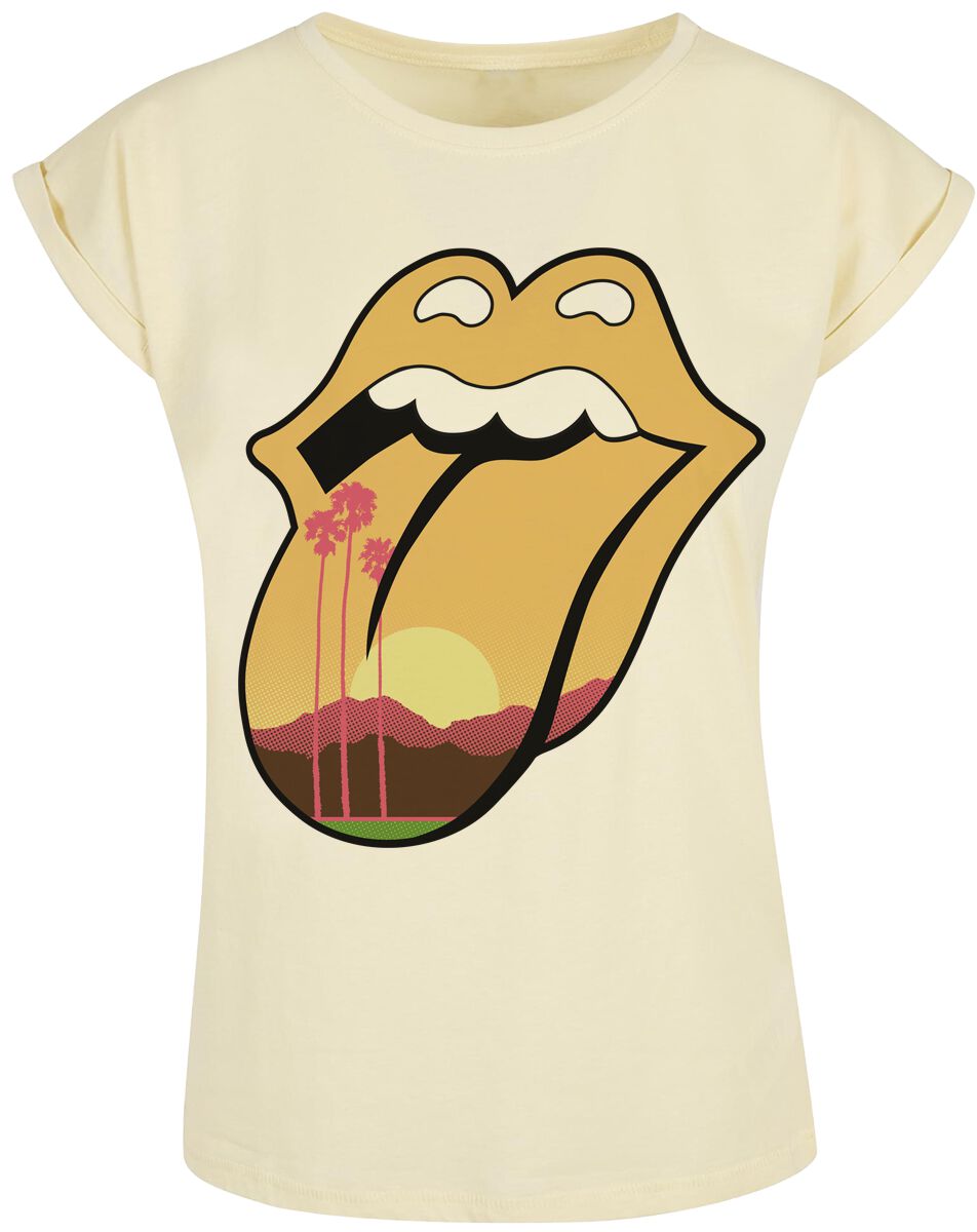 0602475010791 - Desert Trip Tongue T-Shirt hellgelb in S