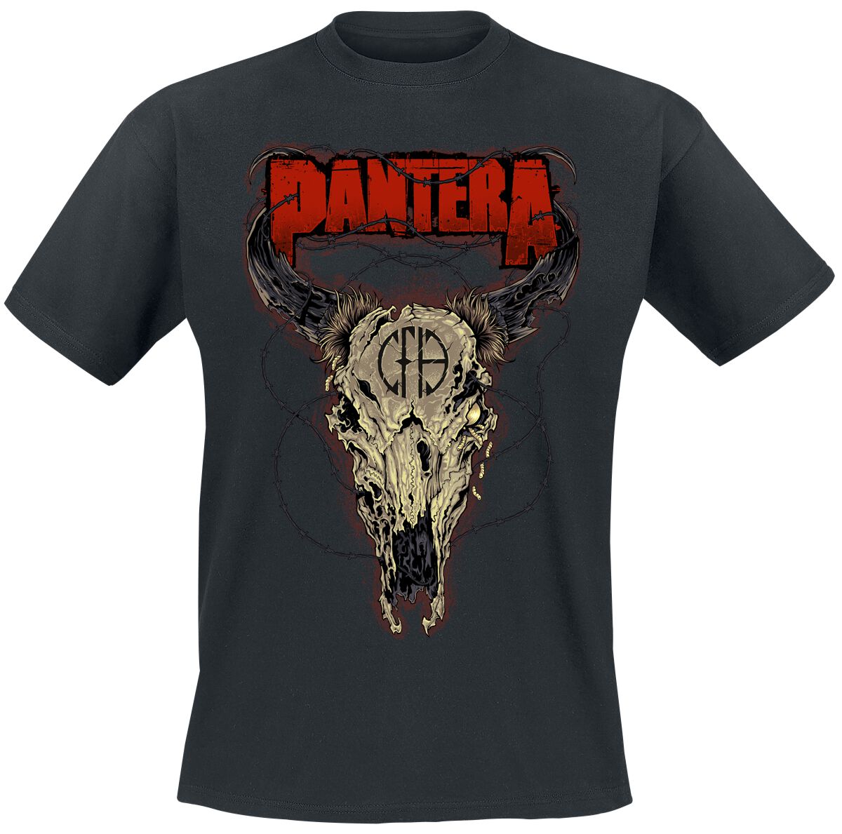 0602475153108 - Steer Skull T-Shirt schwarz in M