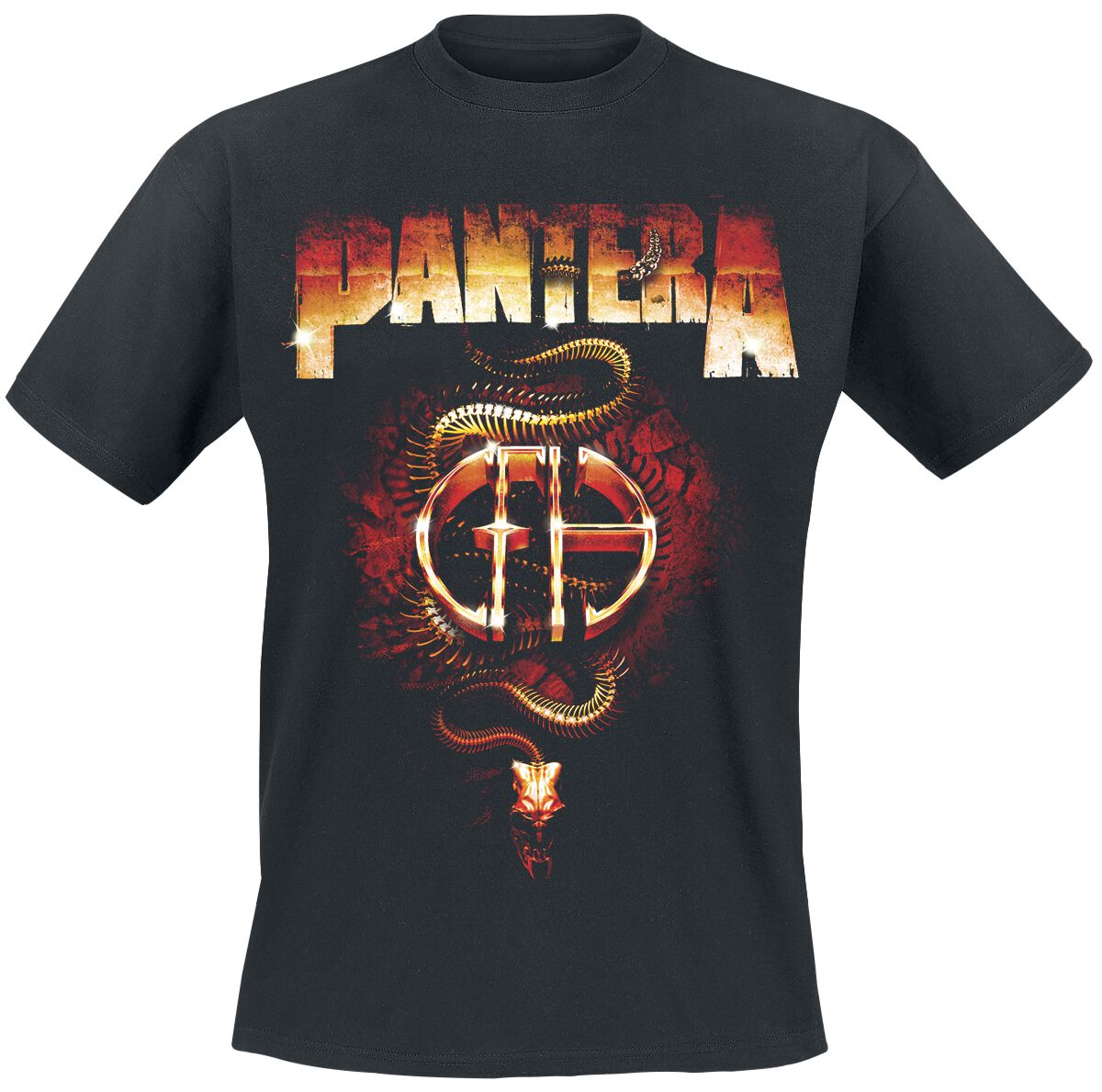 0602475153214 - CFH Steel Snake T-Shirt schwarz in M