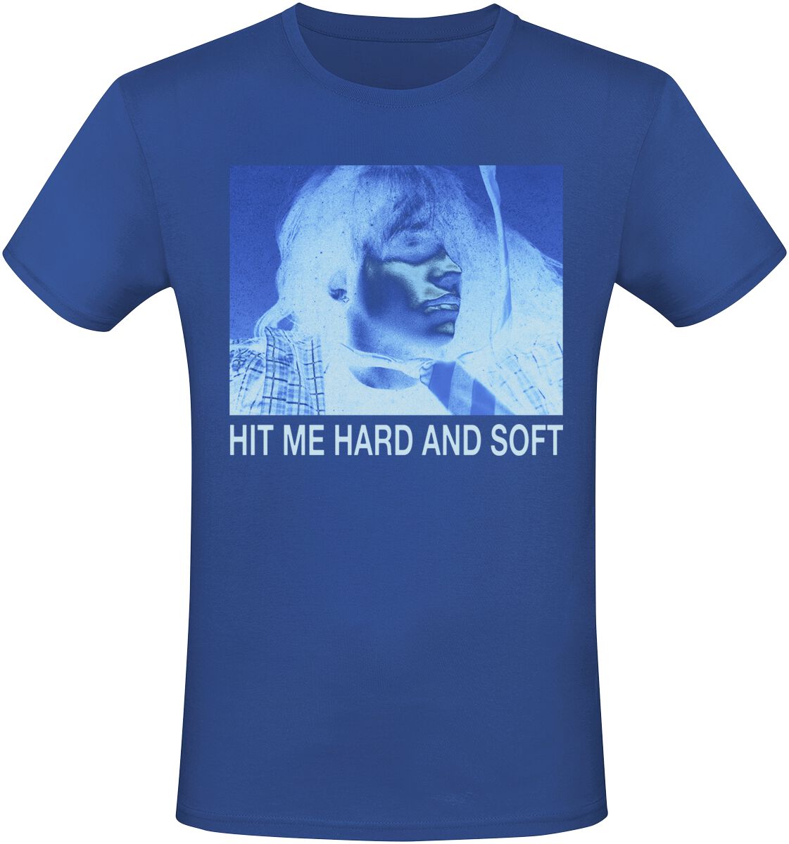 0602475222958 - HMHAS Gradient Portrait T-Shirt blau in L