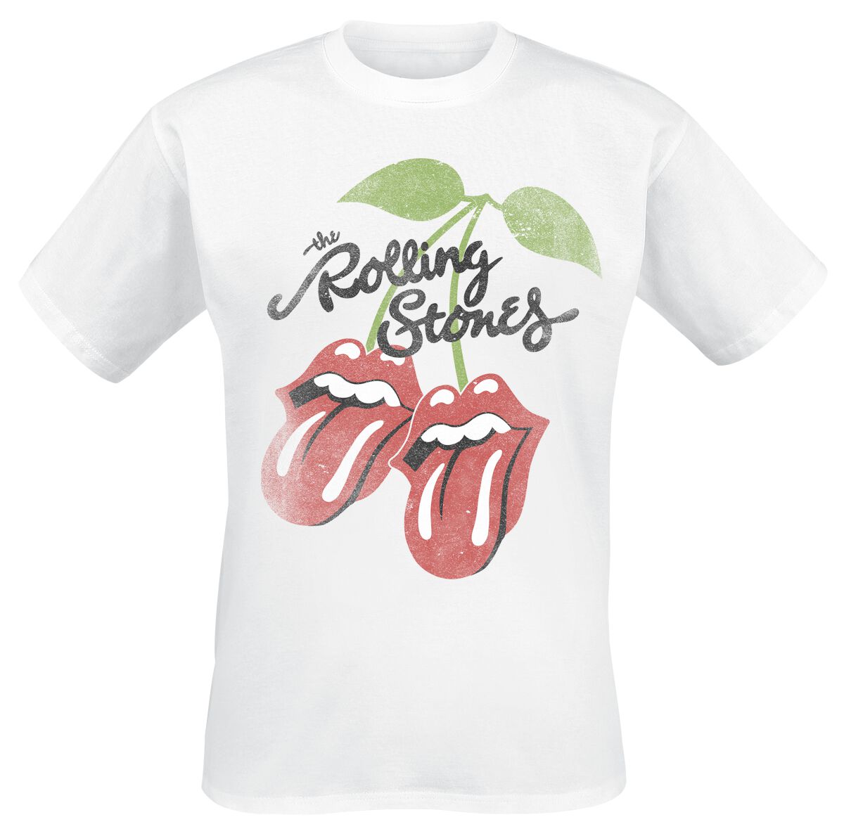 0602475411291 - Cherries Lick T-Shirt weiß in L