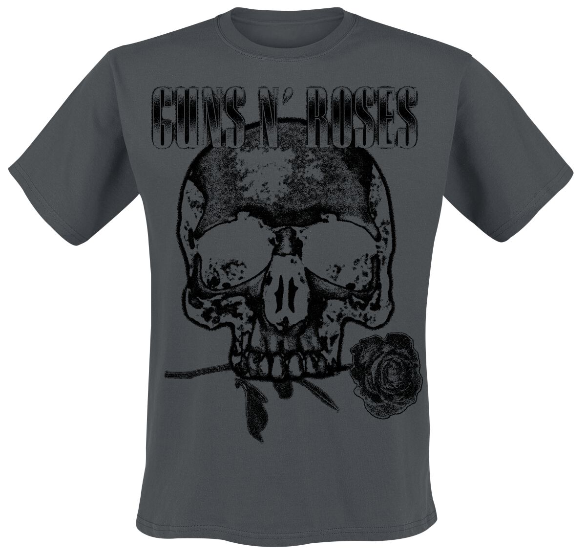 0602475706090 - Guns N Roses Skull Tour T-Shirt charcoal in XXL