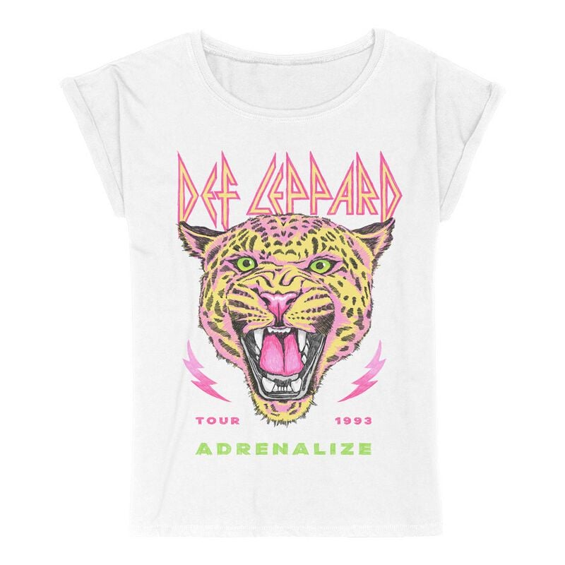 0602475707271 - Adrenalize Tour 1993 T-Shirt weiß in M 0602475707271 - Adrenalize Tour 1993 T-Shirt weiß in M