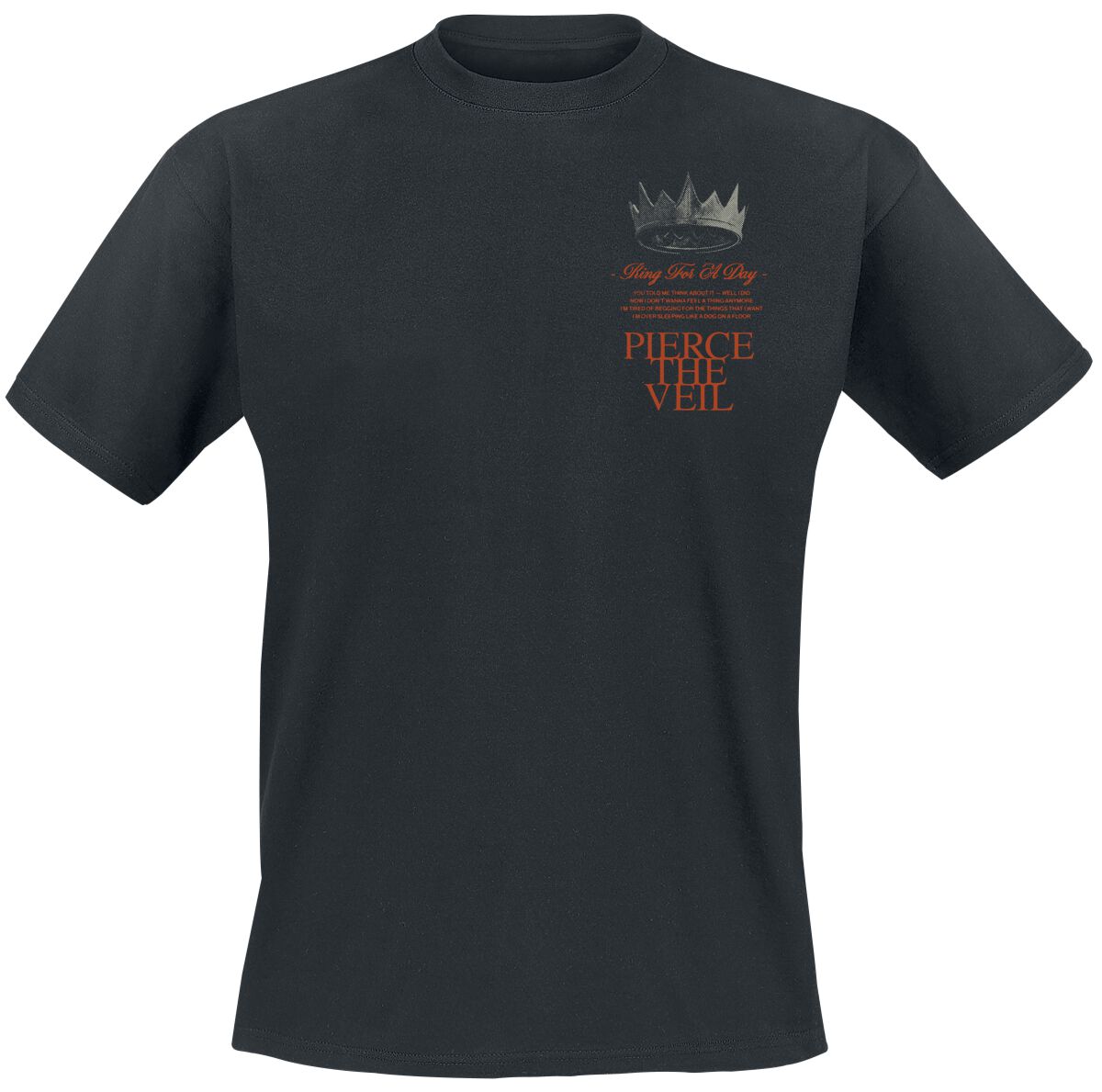 0602475870517 - King T-Shirt schwarz in S 0602475870517 - King T-Shirt schwarz in S