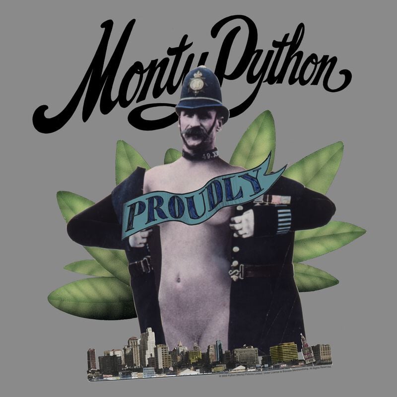 0602478431111 - Proudly Collage T-Shirt grau in 3XL