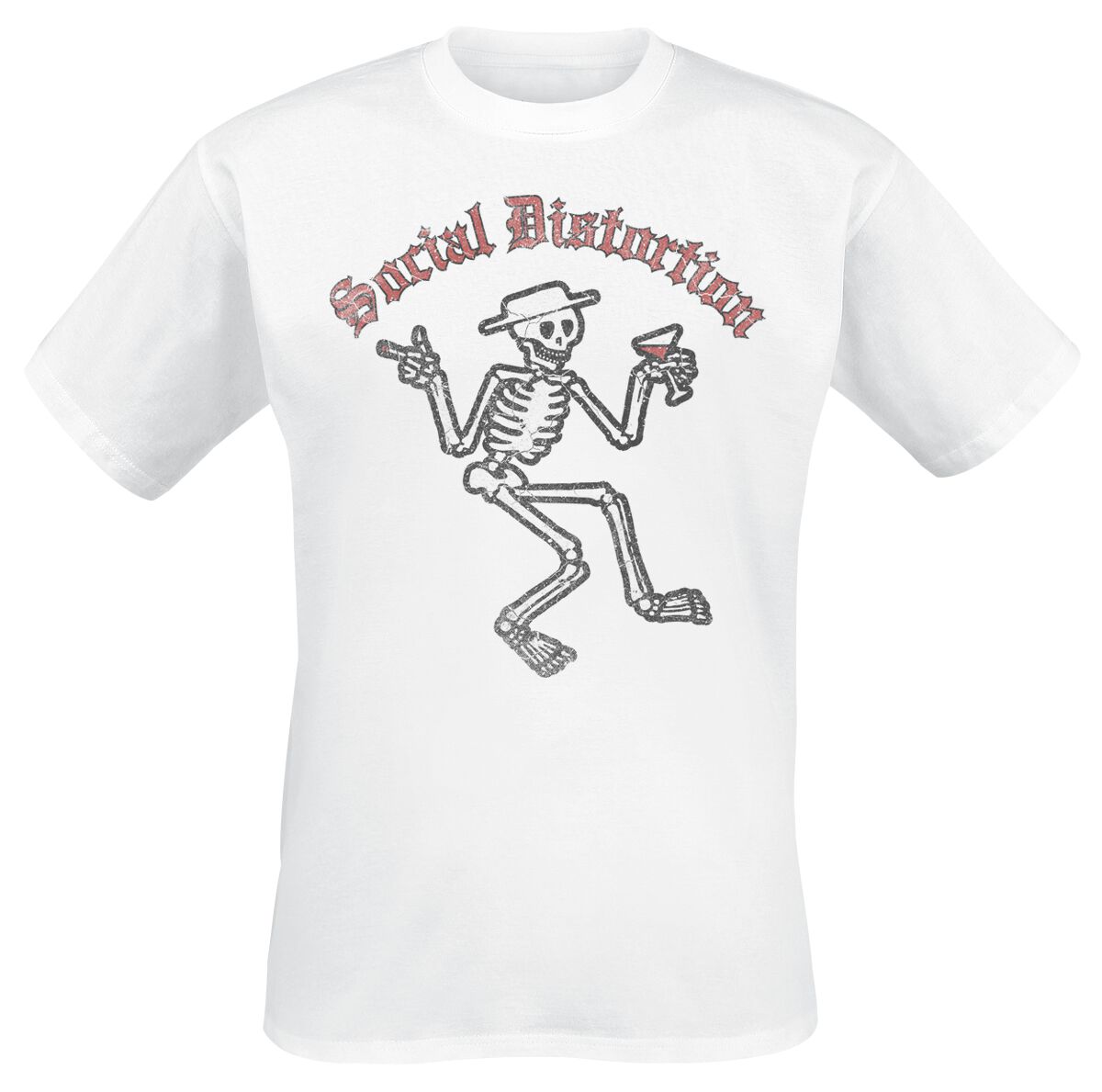 0602478722042 - Skelly Vintage T-Shirt weiß in XL