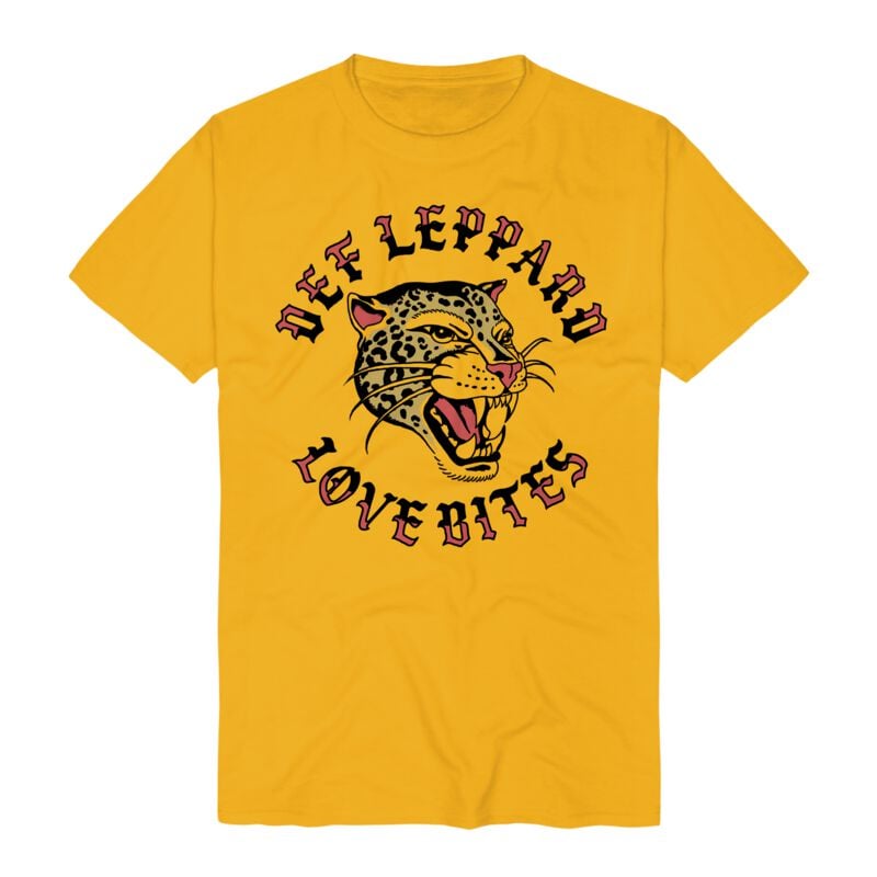 0602478796760 - Love Bites T-Shirt goldfarben in 3XL