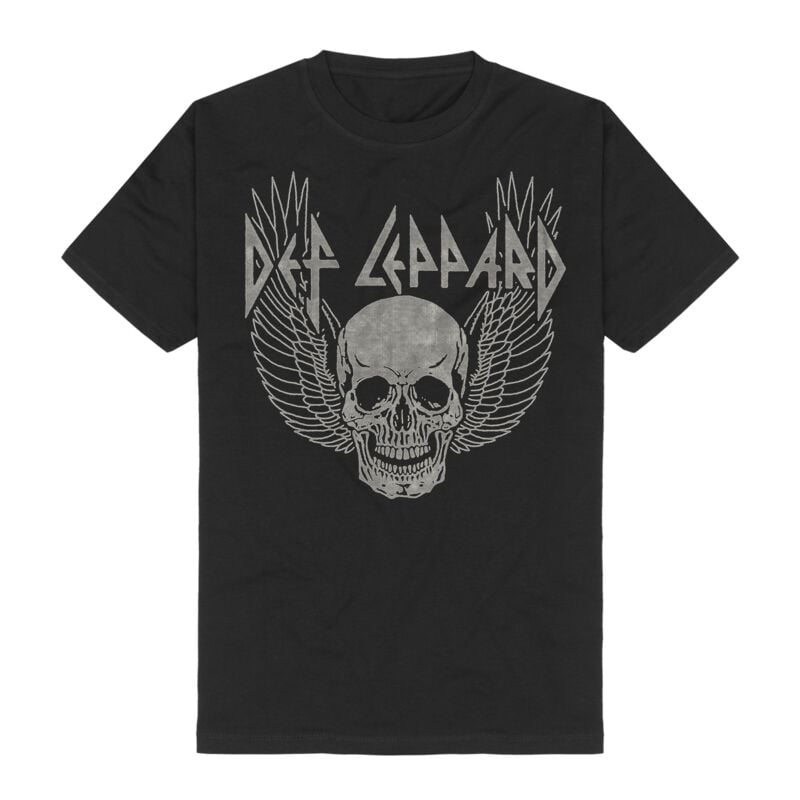 0602478796814 - Winged Skull T-Shirt schwarz in L 0602478796814 - Winged Skull T-Shirt schwarz in L