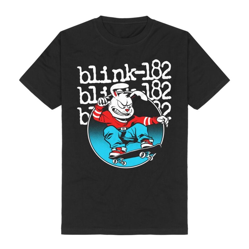 0602478797552 - Skateboard Bunny T-Shirt schwarz in L 0602478797552 - Skateboard Bunny T-Shirt schwarz in L