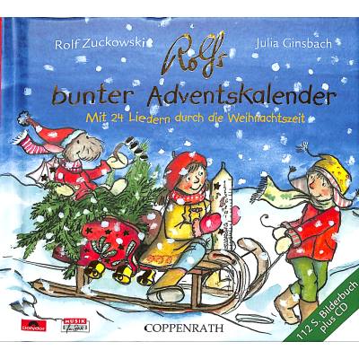 0602498543115 - Rolfs bunter Adventskalender | Mit 24 Liedern durch die Adventszeit