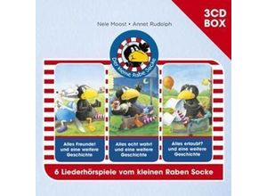 0602557030785 - Rabe Socke - GEBRAUCHT Der Kleine Rabe Socke - 3-CD Hörspielbox Vol1 - Preis vom 02062023 050629 h