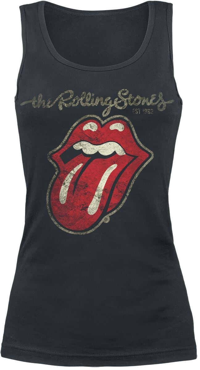 0602557739046 - Plastered Tongue Top schwarz in XXL 0602557739046 - Plastered Tongue Top schwarz in XXL