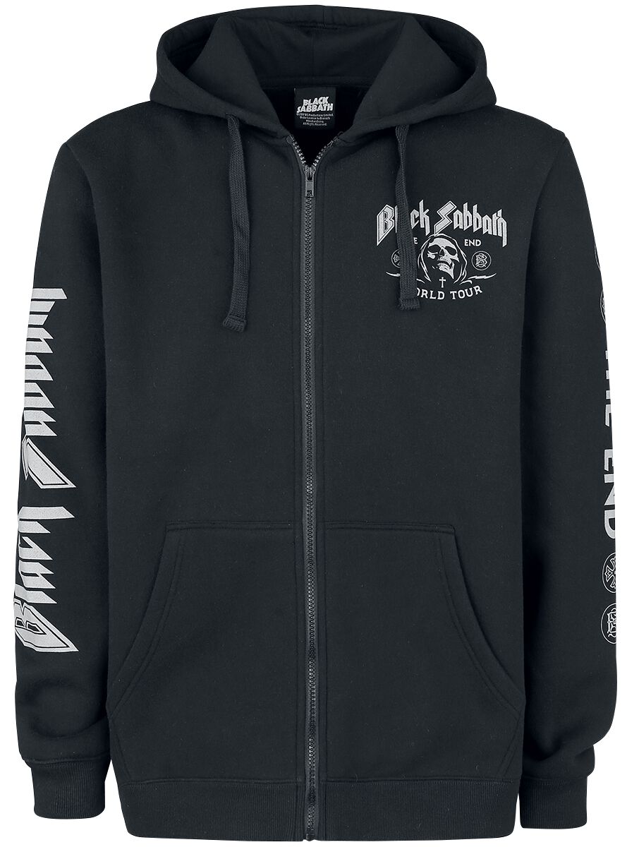 0602557978728 - The End - Grim Reaper Kapuzenjacke schwarz in M 0602557978728 - The End - Grim Reaper Kapuzenjacke schwarz in M