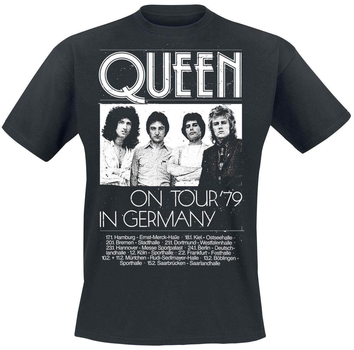 0602567307969 - Germany Tour 79 T-Shirt schwarz in S