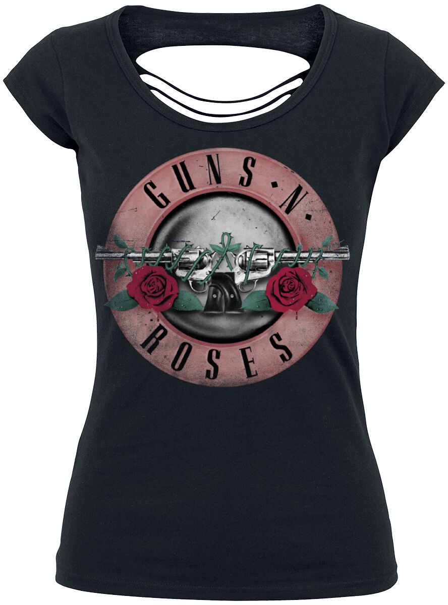 0602567663157 - Guns N Roses Pink Bullet T-Shirt schwarz in M 0602567663157 - Guns N Roses Pink Bullet T-Shirt schwarz in M