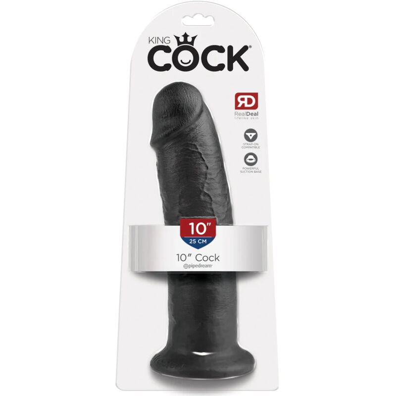 0603912350012 - - 10 DILDO SCHWARZ 25 CM