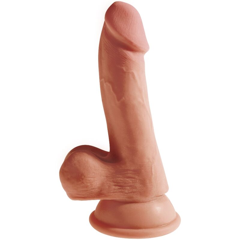 0603912770506 - KING COCK - PLUS 3D DILDO MIT EIER 17 CM