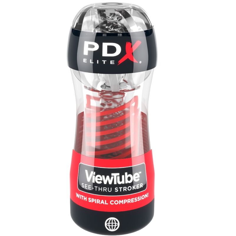 0603912774474 - - STROKER VIEWTUBE 2 SPIRALKOMPRESSION TRANSPARENT