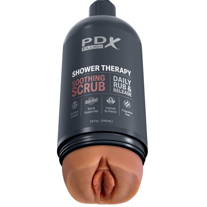 0603912774566 - PDX PLUS - STROKER MASTURBATOR DISKRETES FLASCHENDESIGN BERUHIGENDES PEELING-SÜSSIGKEITEN-SHAMPOO