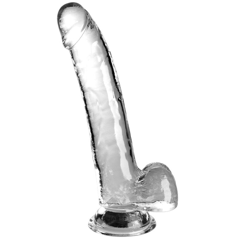 0603912774658 - - CLEAR DILDO MIT HODEN 203 CM TRANSPARENT