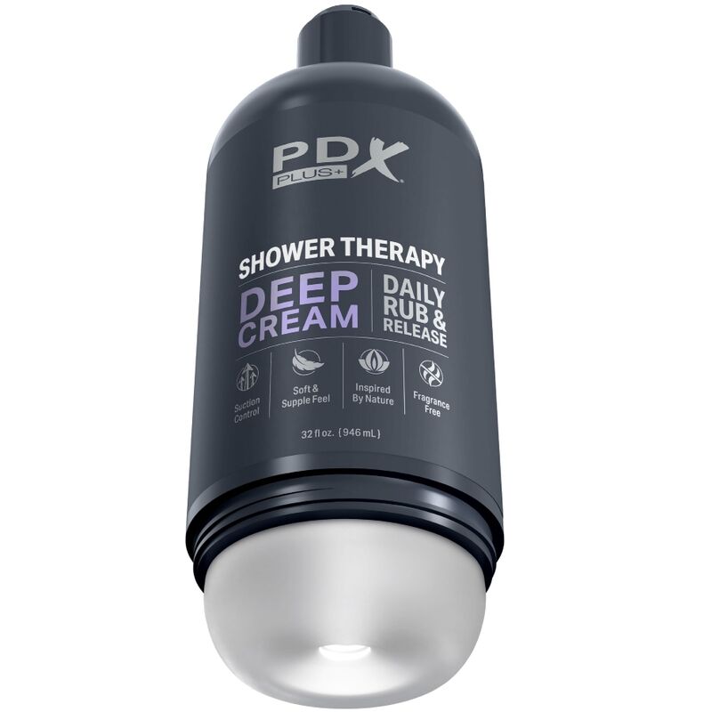 0603912774832 - PDX PLUS - STROKER MASTURBATOR DISKRETES TIEFE CREME-SHAMPOO-FLASCHEN-DESIGN