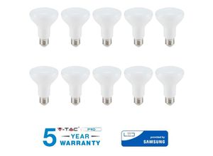 0604220601698 - Vtac - led glühbirnen E27 10 watt warm kalt natürlich v-tac samsung 10 stück