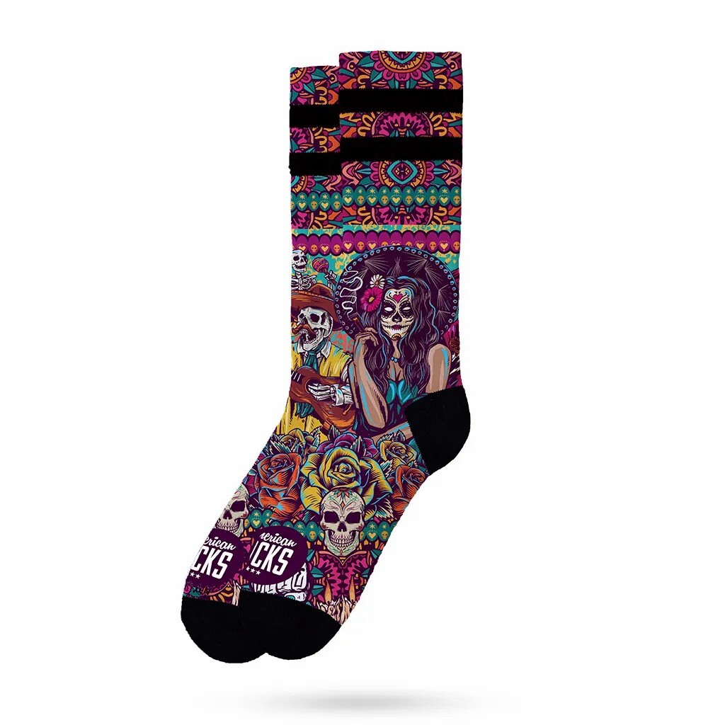 0604947941831 - Socken Día de los Muertos