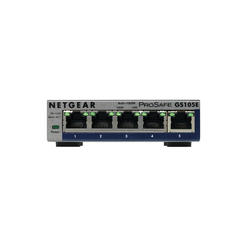 0606449101522 - GS105E-200PES Netzwerk-Switch Managed L2 L3 Gigabit Ethernet (10 100 1000) Grau