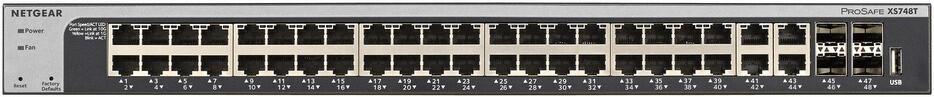 0606449112382 - XS748T-100NES 48-Port 10Gigabit SFP+ Switch IPv6 XS748T-100NES