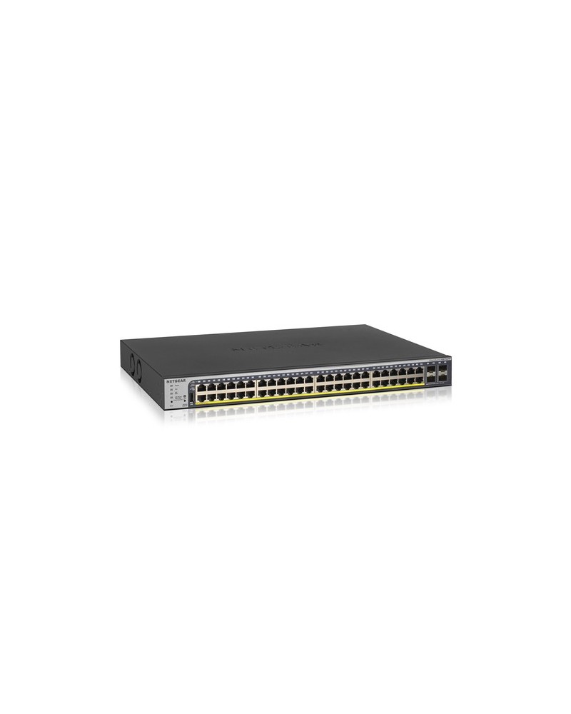 0606449131390 - GS752TPv2 48-Port Gigabit Ethernet PoE+ Smart Switch with 4 SFP Ports and Cloud Management