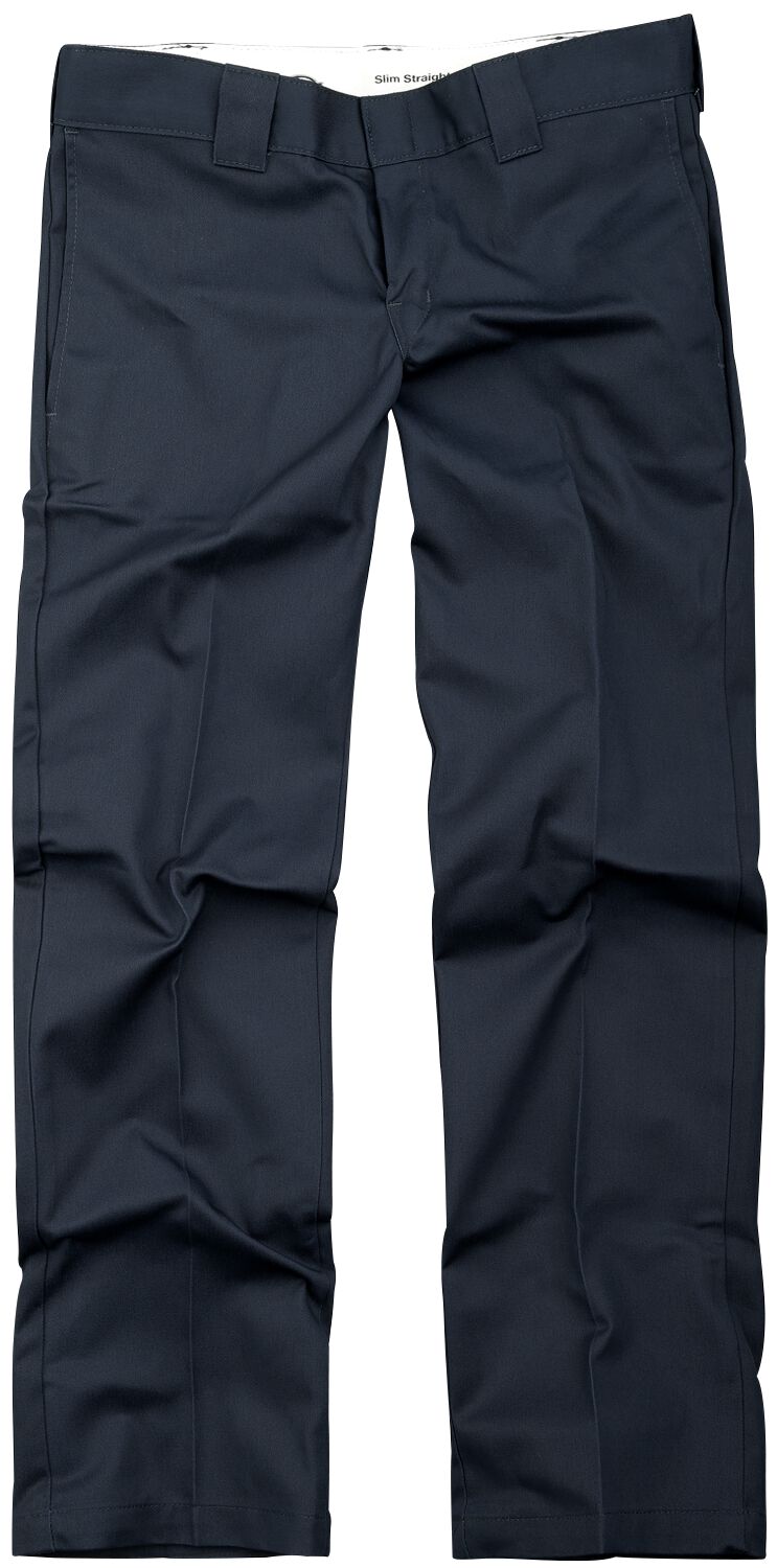0607645519302 - 873 Slim Straight Work Pant Chino navy in W34L34 0607645519302 - 873 Slim Straight Work Pant Chino navy in W34L34