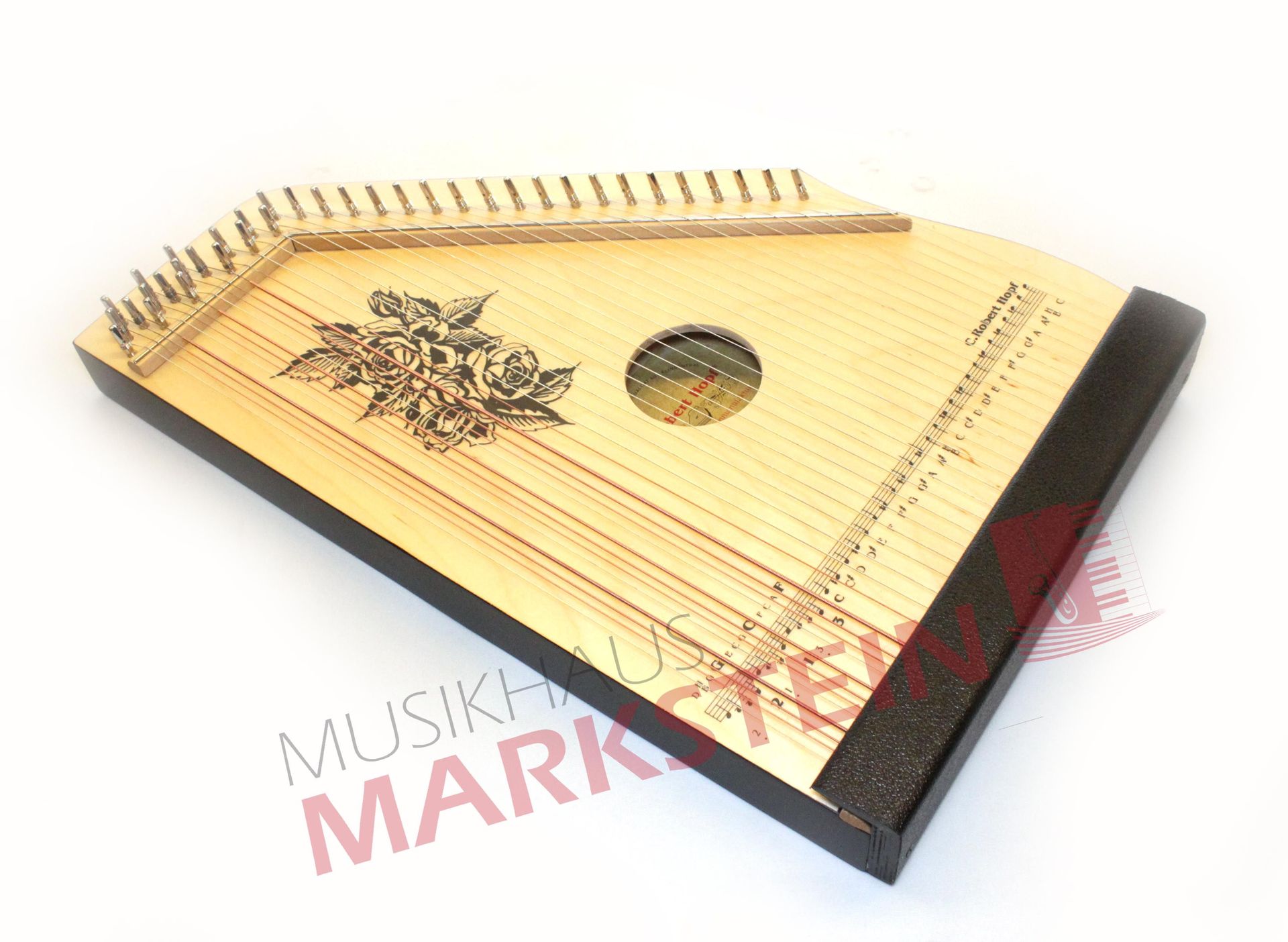 0610098189633 - Hopf 200 5 Kinder-Zither  SchÃ¼lerzither Akkordzither natur 3 Akkorde