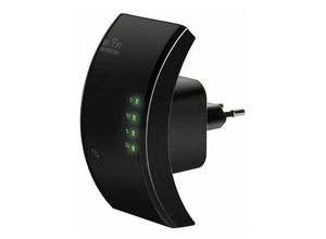 0611056447611 - Northix - Drahtloser Wi-Fi-Repeater – Schwarz