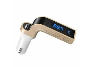 0611056453131 - Northix - FM-Transmitter mit Bluetooth-Verbindung 4-in-1 Gold