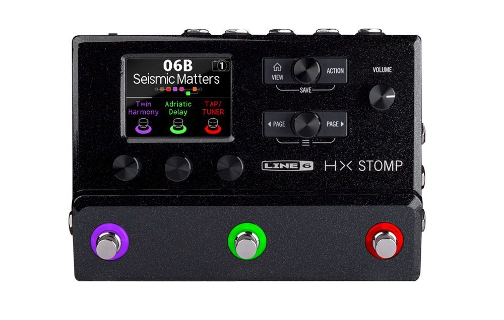 0614252324182 - POD HX Stomp Multieffektgerät für E-Gitarre