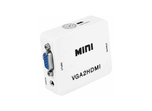 0614405245036 - Northix - VGA-zu-HDMI-Videokonverter-Adapter 720p 1080p